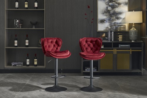 2set velvet bar - velvet, swivel